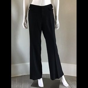 Banana Republic Black Martin Stretch Pant, Size 8